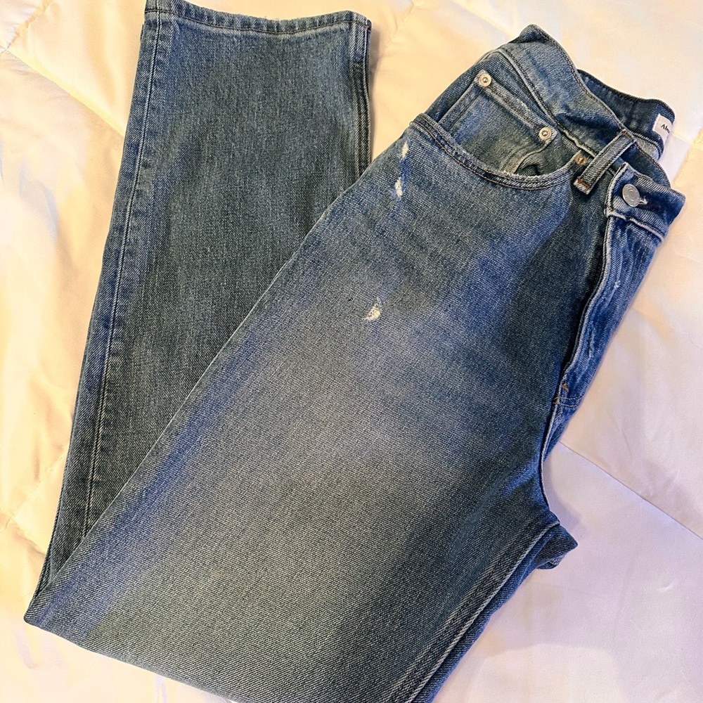 Abercrombie & Fitch Light Blue High Rise Jeans